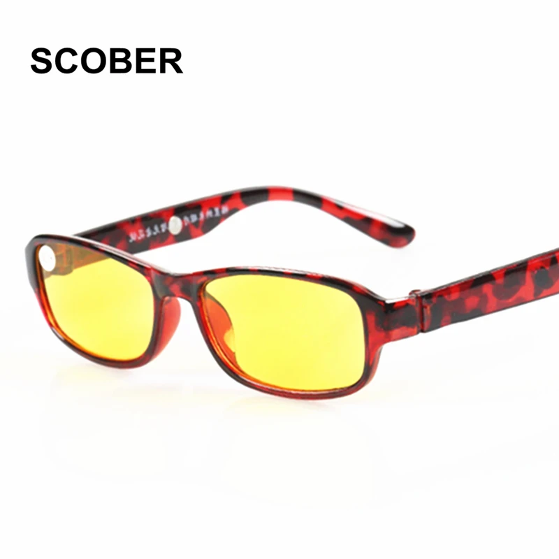 

Hot Selling Yellow Lens Night Vision Reading Glasses +1.0 1.5 2.0 2.5 3.0 3.5 4.0 Men Women Leopard Presbyopic Eyeglasses G392