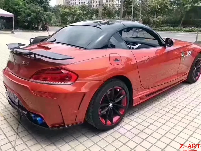 Z ART carbon fiber rear spoiler for BMW Z4 2009 2016 RW rear spoiler