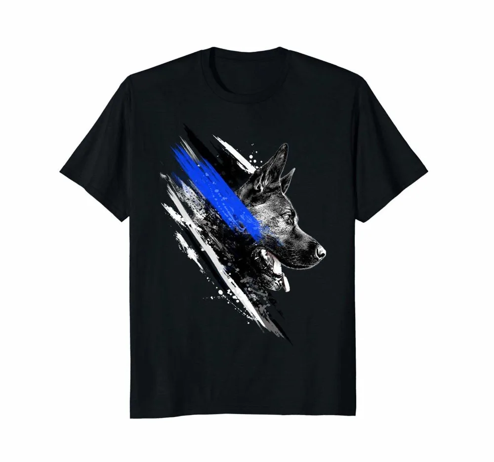 

Thin Blue Line K9 T-Shirt 2019 New Arrival Men T Shirt New Men T Shirt Great Quality Funny Man Cotton Bulk T Shirts