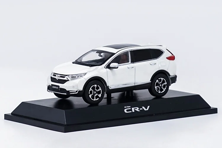 1:43 Honda CR-V белая SUV литая модель автомобиля Горячая CRV CR V