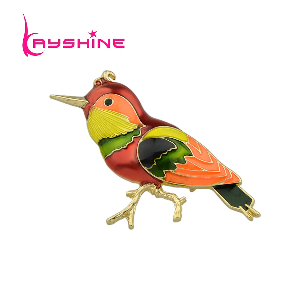 Kayshine 2017 Nouveau Style Animal Broches Or Couleur Avec