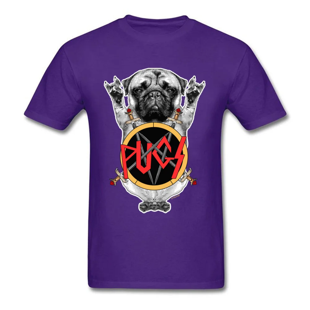 Crewneck SLAYPUG Cotton Men T-Shirt comfortable Short Sleeve Tees Classic Fitness Tight Top T-shirts Wholesale SLAYPUG purple