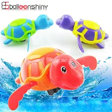 1 шт. мини-игрушка для ванны смешная цветная заводная игрушка для малышей черепаха заводная Весенняя игрушка случайный цвет