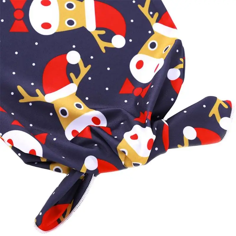 Принт с рождественским лосем, милые хлопковые спальные мешки с круглым вырезом для малышей, Детские спальные мешки
