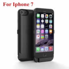 Чехол для Iphone 7 с высокой емкостью 10000 мА/ч, внешний аккумулятор, чехол для зарядки, смарт-Внешний чехол для Iphone 7, чехол для питания