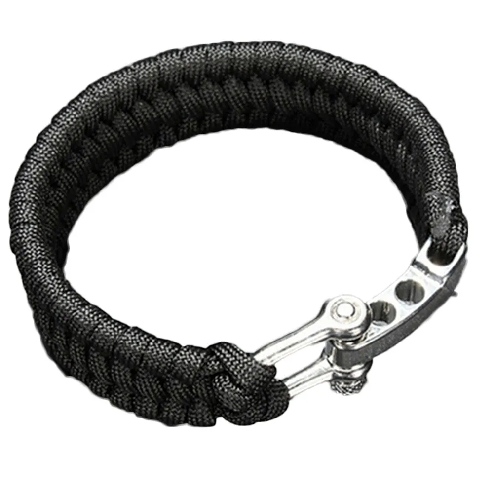 

With Magnet Buckle Men Clover Leather Rope Chain Knitted Genuine Simple Design Outdoors Accessories