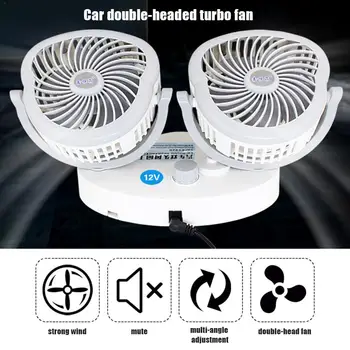 

Mini Air Conditioner For Car Small Fan 12V 24V Car With Rotating Car Fan Large Truck Dedicated High Power Electric Fan