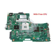 NOKOTION V000218130 L655 Laptop Motherboard Principal Board Para Toshiba Satellite L650 HM55 DDR3 HD5470 gráficos CPU Livre