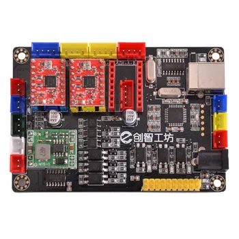 

Free shipping DIY laser engraving machine two-axis motherboard card CNC cnc control system laser marking writing machine