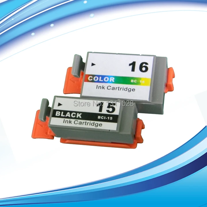 Senso Di Inchiostro 2 Set Di Cartuccia Compatibile Bci-16C Bci-15Bk Per I70, I80 Selphy Ds700, Ds810, Pixma Ip90 Mini220.