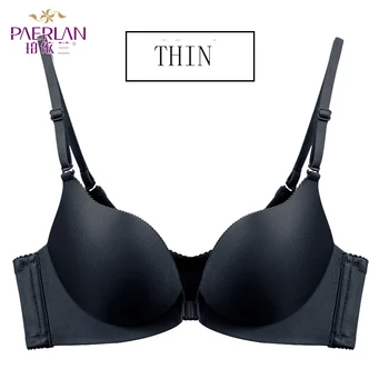 

PAERLAN sexy adjustable shoulder strap bra women's luxury underwear bra front buckle smooth backless bra