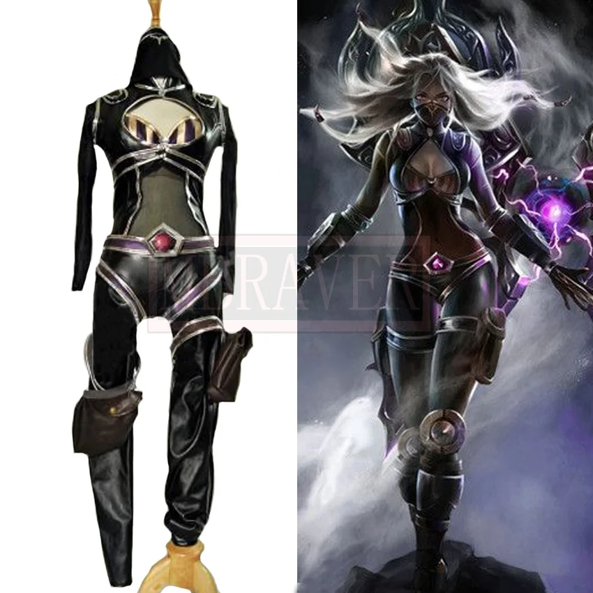 

LOL Irelia The Blade Dancer Cosplay Halloween Costumes Custom Made Free Shipping