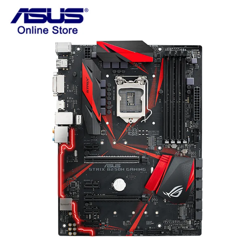 ASUS ROG STRIX B250H GAMING Motherboard LGA1151 Intel 6