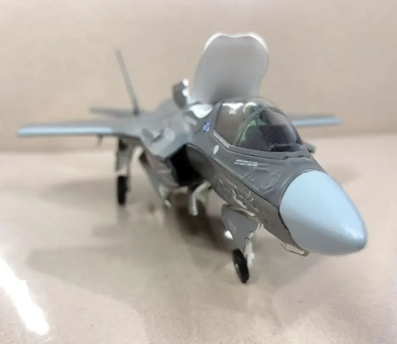 WLTK 1/72 масштаб военная модель игрушки F-35B молния II Joint Strike Fighter BF-01 STOVL литой металлический самолет модель игрушки для подарка