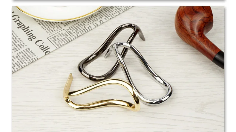  Stainless Steel Cigars Stand Holder  (6)
