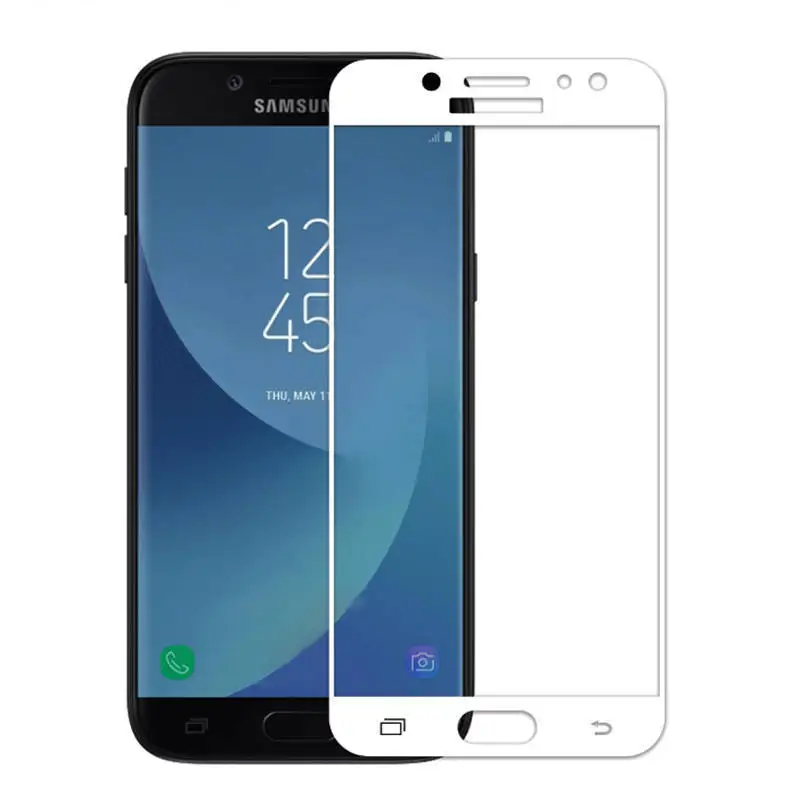 Защита экрана для Samsung J7 2017 закаленное стекло Galaxy Pro J730F зеркальная