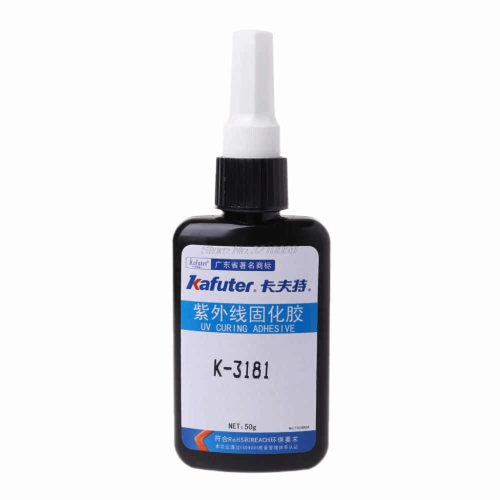 Strength Glue Strong Bonding UV Light Cure Adhesive For Metal Glass