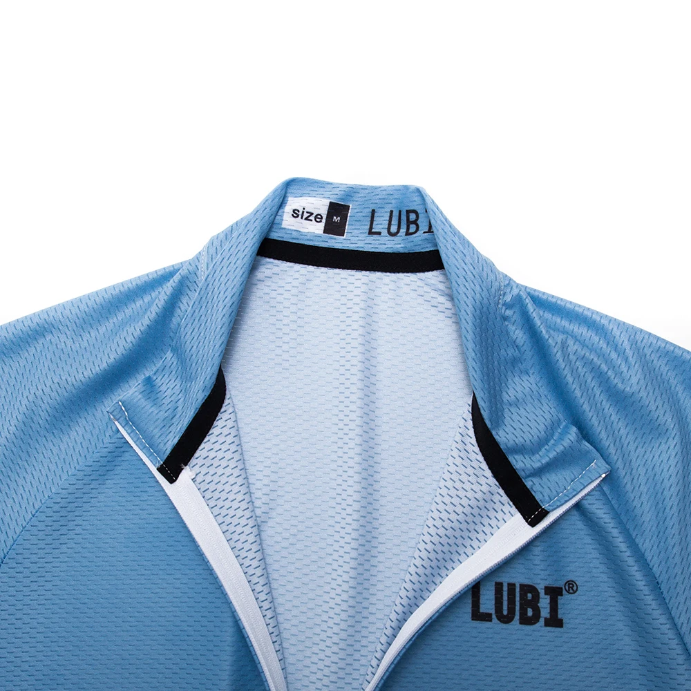 LUBI 7 цветов для мужчин лето Велоспорт Джерси Pro Team быстросохнущая велосипед костюмы гонки MTB Велосипедный спорт одежда рубашка Ropa Ciclismo форма