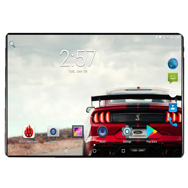 Android 8.0 OS Google Play Store 4G LTE 10 inch MT8752 Octa Core Tablet 4GB RAM 64GB ROM Dual SIM Trays 1280*800 IPS 2.5D Glass