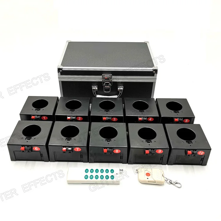 Base de Fonte Máquina de Casamento D10 Dez Canal Duplo Controle Remoto Interna 3 Cheap Efeito de Iluminação de palco
