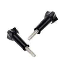 2шт длинный палец ручка с болтом Гайка Винт для GoPro Hero 6 5 4 3 SJCAM SJ4000 SJ5000 базовое крепление нагрудный шлем ремень Пряжка держатель