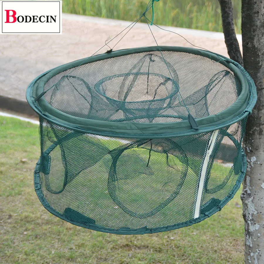 Automatically 7 Holes Fishing Net Network Crayfish Catcher Casting Network Mesh Nets For Fishing Cage Fish Trap Cages China (2)