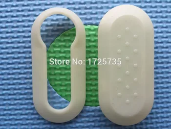 

ZABEUDEIR 1pc new replacement plastic key case Fob Color Plastic Cover Case Shell For Fiat 500 Panda Punto 3 button remote KEY