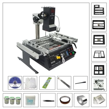 

LY IR6500 Infrared BGA Rework Station with 23pcs BGA Reballing Game Consoles Stencils 90MM & PCB Holder XBOX/PS3