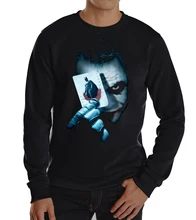 2017 nuevo batman heath ledger joker otoño invierno sudaderas con capucha sweatshit harajuku streetwear chándal para hombre mma sudaderas con capucha(China (Mainland))