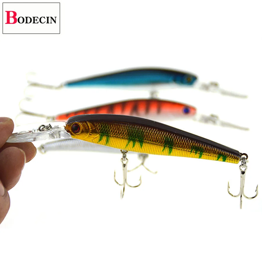 Saltwater Crankbaits Iscas Minnow Wobblers Plastic Hard Fishing Lure 1PCS Fake Laser Artificial Fishing Bait For Trout Tackle Sea (6)