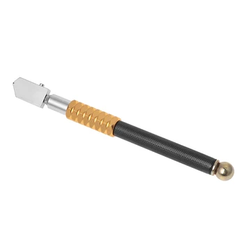 

Hight Quality Carbide Blade Oil Feed Glass Cutter Hand Tool Diamond Tip Antislip Metal Handle LS'D Tool
