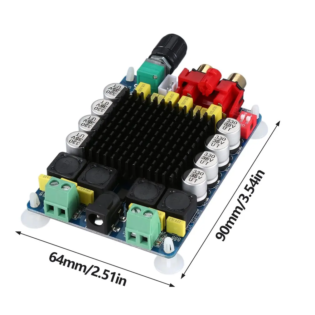 TDA7498 Усилитель мощности доска высокой мощности Цифровой Усилитель мощности доска 2x100 Вт двухканальный HF05 прочный