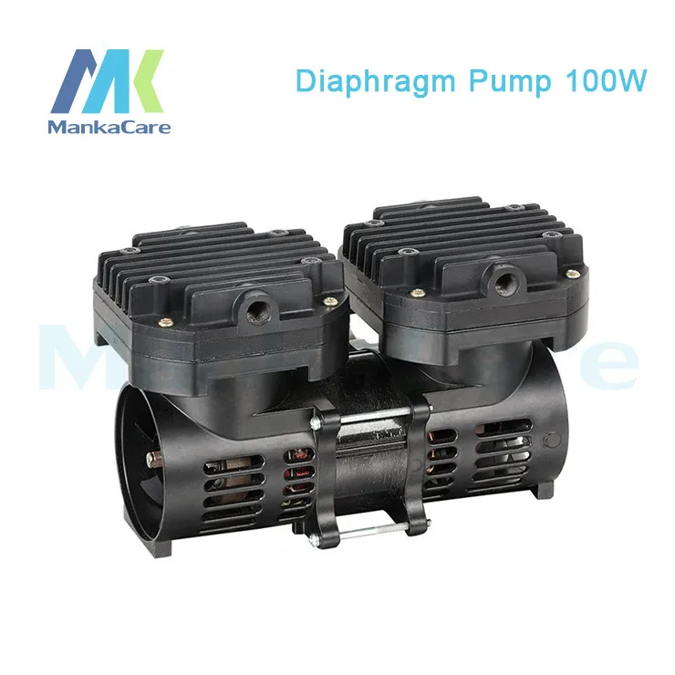 Manka Care 110V /220V (AC) 70L/MIN 100 W Oil Free Diaphragm Vacuum Pump