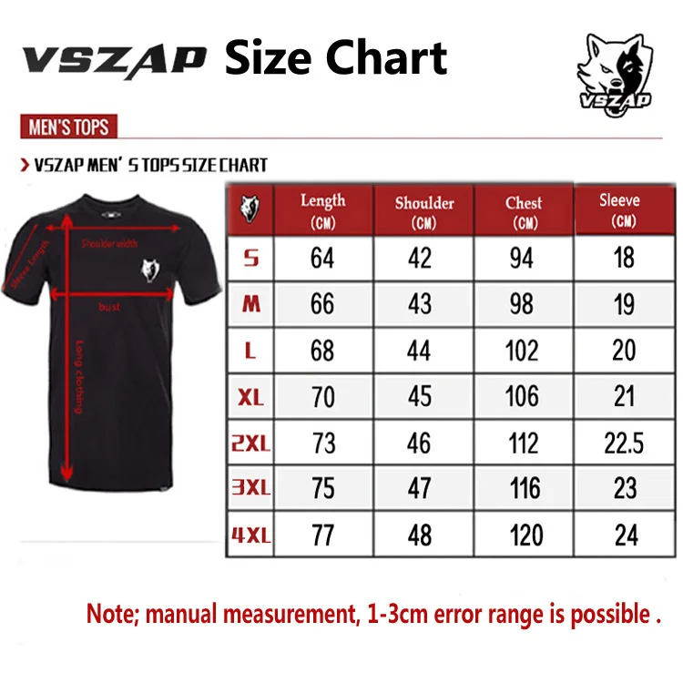 VSZAP Camiseta Ginásio Camiseta da Luta luvas