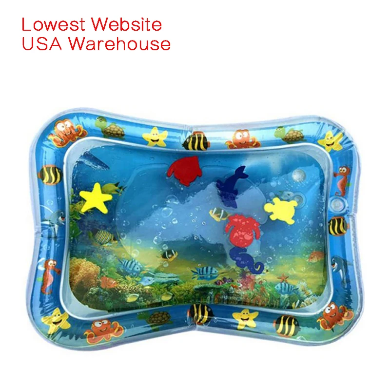 

Inflatable Dual Use Cushion Toys Mat Patted Baby Tummy Play Kids Pad Pat Water Inflatable Prostrate