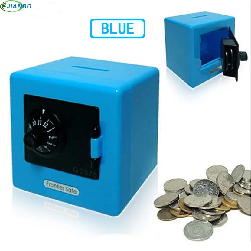 NEW Candy Colors Coin Safe Box Money Piggy Bank Security Electronic key Password Chewing Cash Box Deposit Machine Gifts For kids