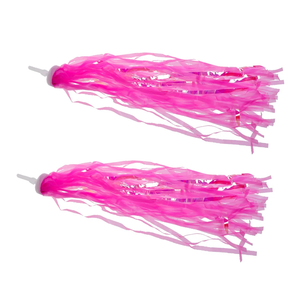 Girls Bike Front Basket Shopping Holder Case + Bike Scooter Streamers Pink Bicycle Accessories