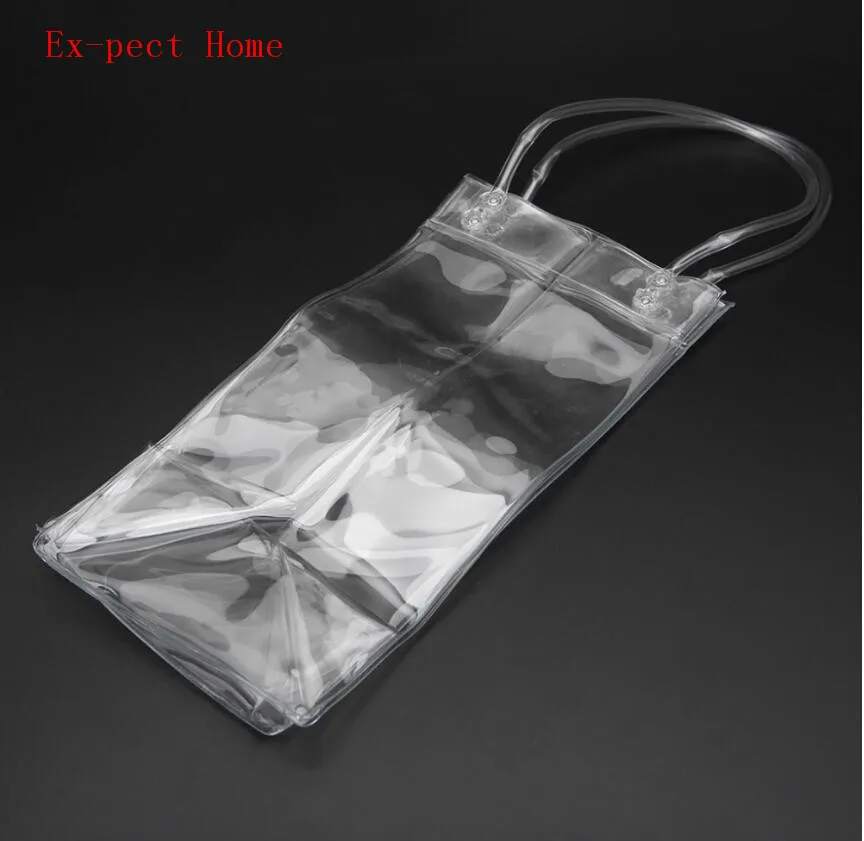 PVC 와인 맥주 샴페인 음료 냉각기 파우치, 와인 병 얼음주머니, 파티 , 200 개