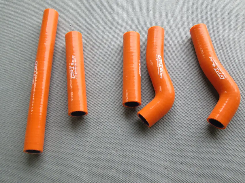 

SILICONE RADIATOR HOSE FOR KTM SXF250 SXF 250 2005 2006 /KTM 250 EXC-F 2006 2007 ORANGE