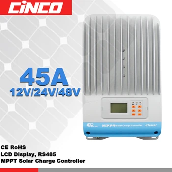 

ET4415BND 45A 12V/24V/36V/48V MPPT solar controller,MPPT Solar Charge Controller RS232 RS485 with Modbus protocol