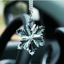 CJLWTTBOD Горячая Автомобильная внутренняя декоративная подвеска девушка автомобиль холодный снег украшения в виде кристаллов автомобиль Висячие аксессуары-Подвески