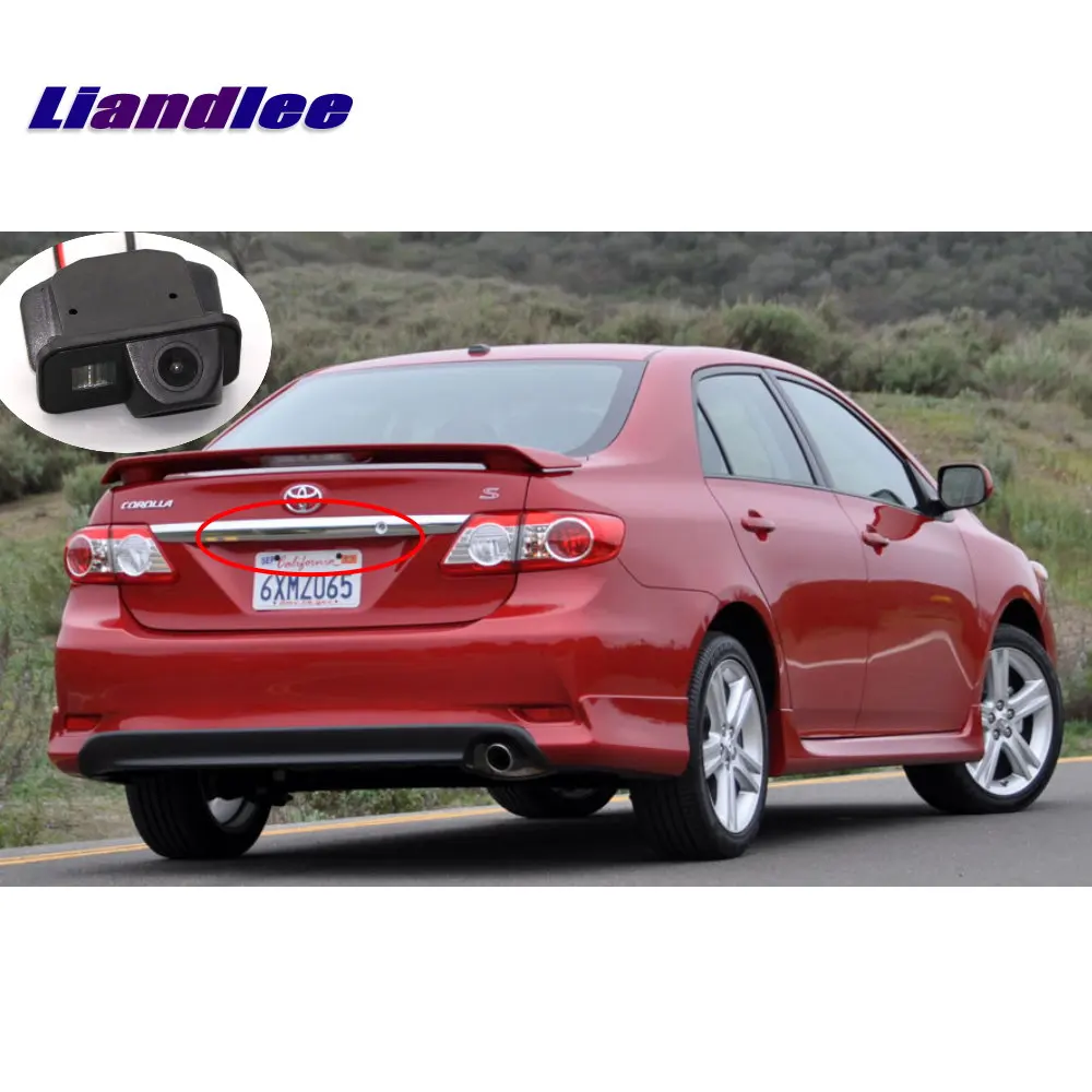 Liandlee Автомобильная камера заднего вида для Toyota Corolla E140 E150 2008 ~ 2013 парковочная