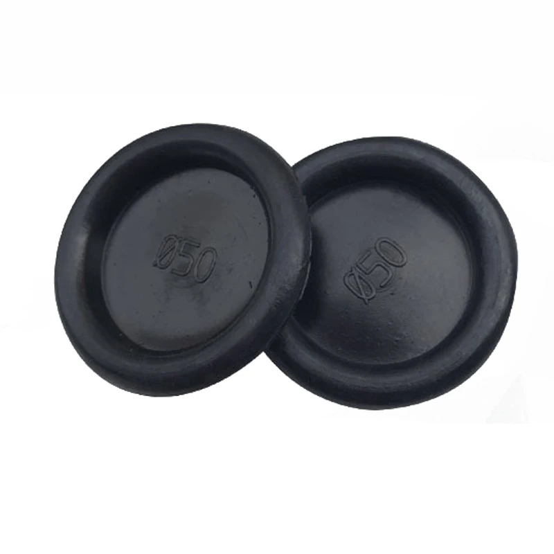 130pcs Cable Blanking Rubber Closed Grommets Kit 6/9/12/16/20/25/32/38