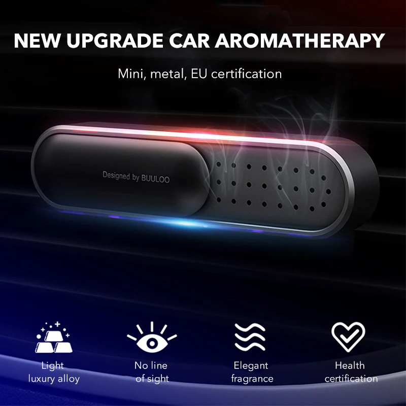 

Mini Ultrasonic Aromatherapy Diffuser Enduring Fragrant Air Conditioning Rroma Diffuser Vehicular Aromatherapy