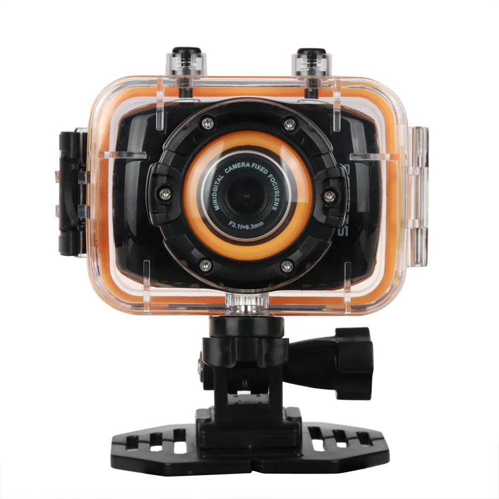 SQ9 Мини спортивная DV камера 1080P Full HD Автомобильный видеорегистратор 12 МП - Цвет: Черный