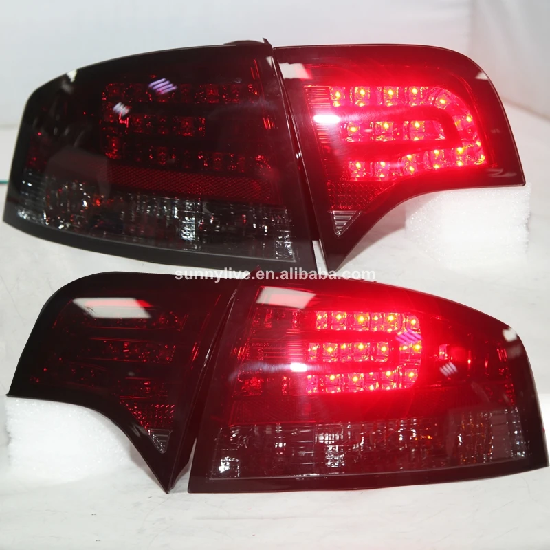 

For Audi A4 B7 LED Rear Light t A4 Rear Lamp 2005-2008 Year Dark Red SN