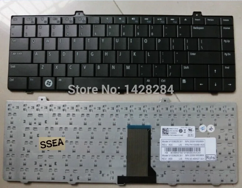 SSEA Free Shipping New US Black Keyboard For Dell inspiron 1440 1445 1320 1450 PP42L Laptop SSEA Free Shipping New US Black Keyboard For Dell inspiron 1440 1445 1320 1450 PP42L Laptop