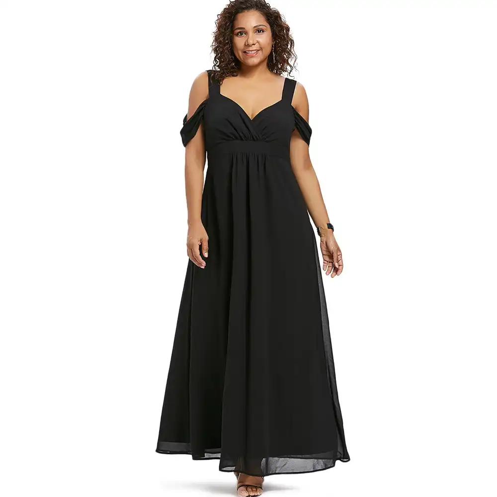 casual empire waist maxi dress