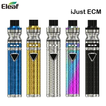 

Original Eleaf iJust ECM Kit With 3000mah Battery Vape Mod 40W and iJust ECM Atomizer 2ml/4ml Electronic Cigarette Vaper ijust 3
