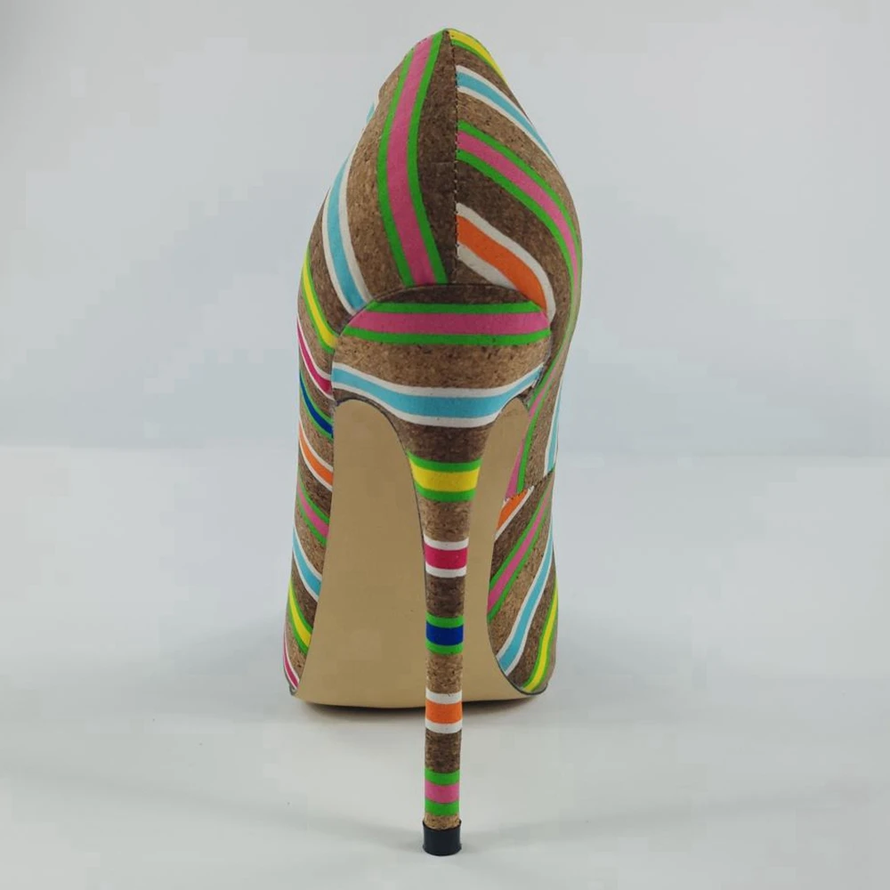 Spitz Schuhe Katze Heels Weibliche Pumps Sexy Hohe High Qualität Damen Flach Mujer A1548 Ethnische Mode Multicolor Frauen Reave Awdq0A